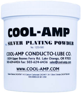 Cool-Amp Silver Plating Powder jar
