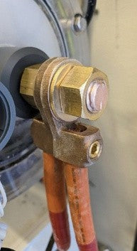 Lug after Cool-Amp silver plating